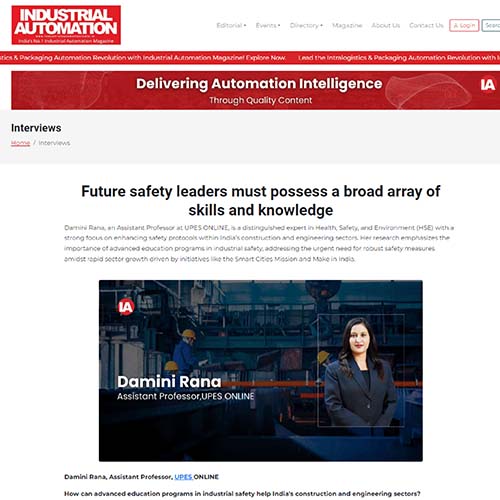 Future safety leaders must possess a broad array of skills and knowledge